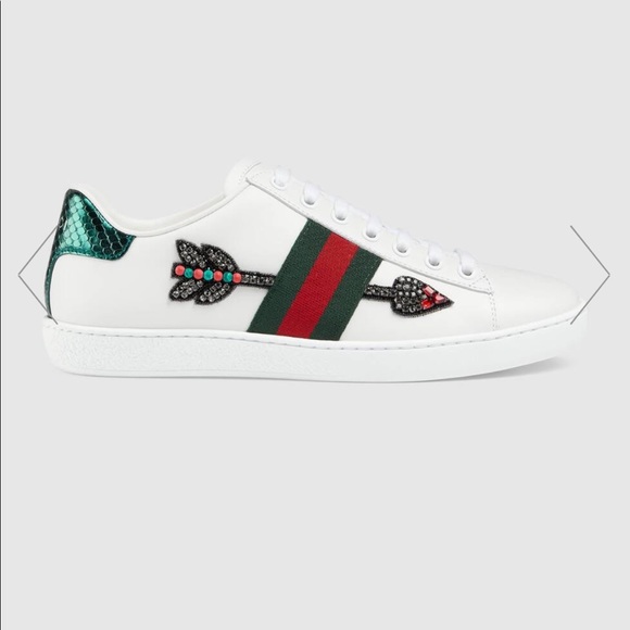 ace sneakers with crystals